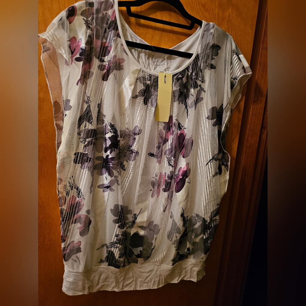 Floral Print Women's Top